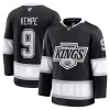 Los Angeles Kings Fanatics Premium Adrian Kempe 2024-25 Heim Schwarz Trikot - Herren